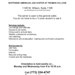 Truman College Job Center
