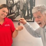 Handing over keys